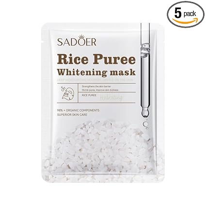 SADOER Rice Deep Moisturizing Hydrating Facial Mask